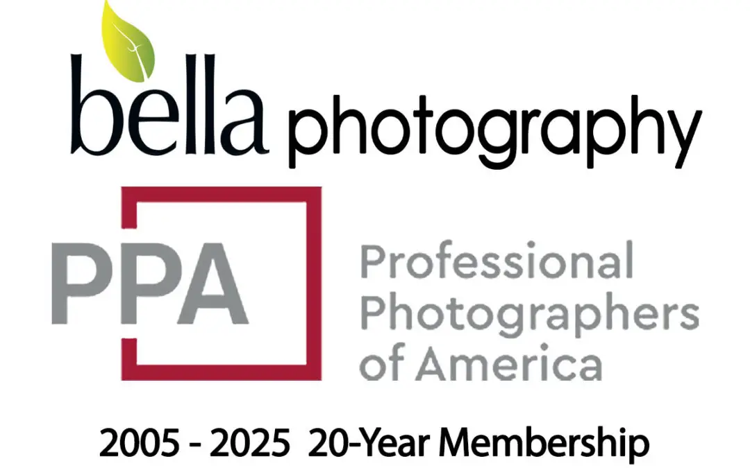 Bella Photography Celebrates 20 Years as a PPA Member!