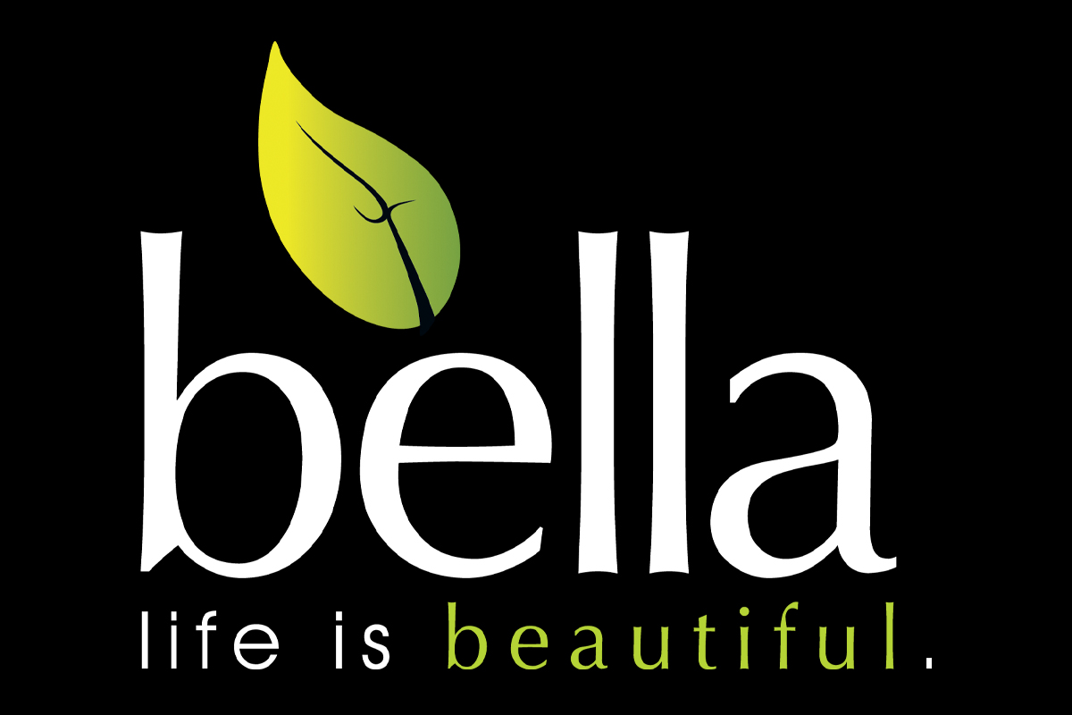 logo on black